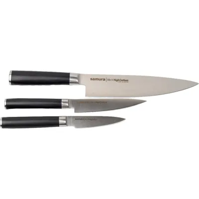 Набор из 3 ножей Samura "Mo-V" в подарочной коробке, 10, 21, 85, G-10 SM-0220/K