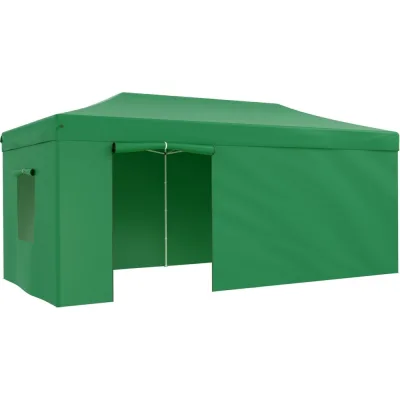 Садовый тент HELEX 3x6х3м, полиэстер, зеленый 4366