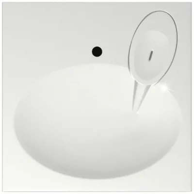 Раковина Reflexion home Reflexion Gamma для установки над стиральной машиной (60x60 см) RX6060GM