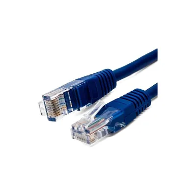 Кабель патч-корд U/UTP 6 кат. 5м FL-U6-5M-BL 26AWG(7x0.16 мм), омедненный алюминий (CCA), PVC, синий Filum 00-00873021