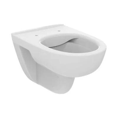 Безободковый подвесной унитаз Ideal Standard A технология RimLS+, глубокий смыв T471601 i.life 00072515