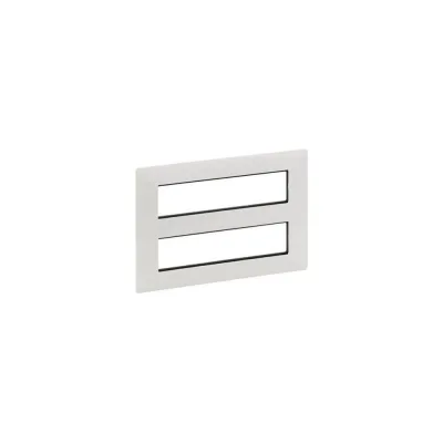 Рамка Legrand Valena LIFE для модульных устройств Mosaic 2x4x2 модуля, белая 752146