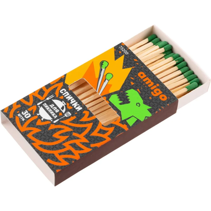 Спички газовые AMIGO Grande 30 шт 75200