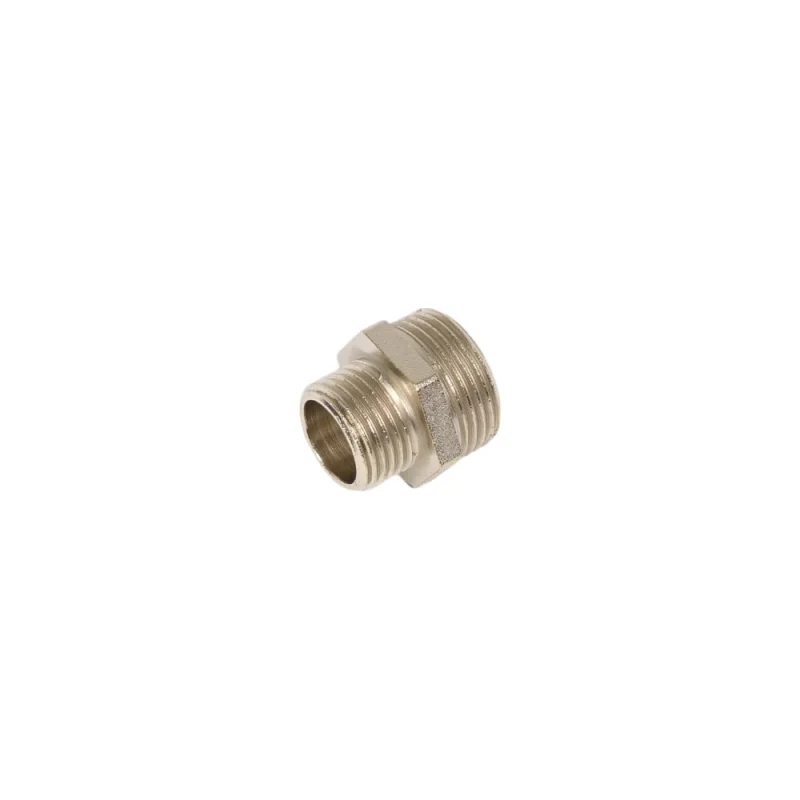 Ниппель переходной TEBO НАР 3/4"x1/2" латунь T-ЛР.Н.3.34-12.CN