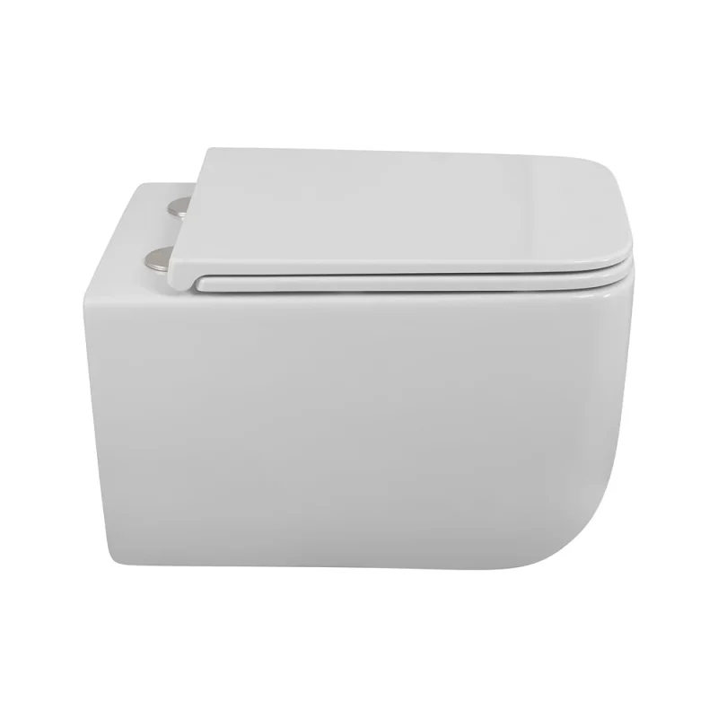 Унитаз подвесной безободковый BelBagno LUCE-TOR с сиденьем дюропласт soft close, BB076CH-TOR/SC