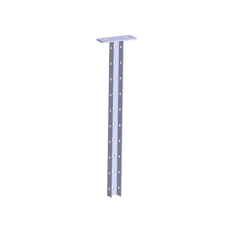 Стойка потолочная сварная LOTOK средние нагрузки, 300 мм, пятка 120x44 (4,0) LCSw 35x30x300 (2,0)