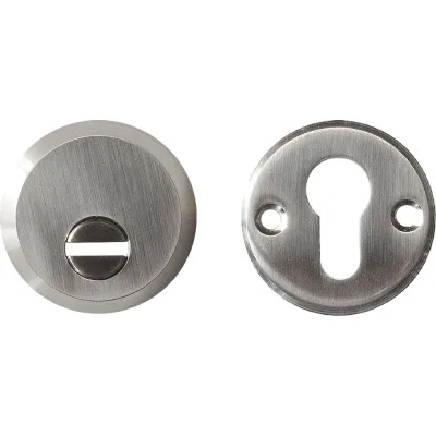 Накладная декоративная броненакладка DOORLOCK DL DEF5512 SN матовый никель, А=53-82мм 73371