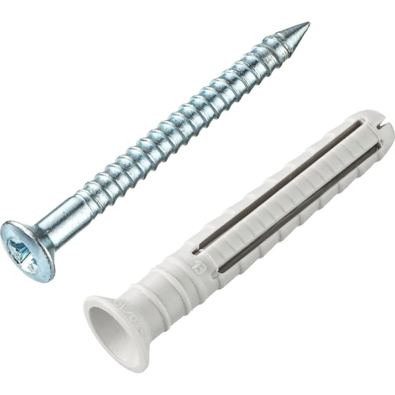 Дюбель-гвоздь Tecfi YZ потайн. манжета, нейлон, 6x40, 150 шт. пакет 148862