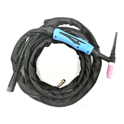 Горелка TIG WP 26 FX (4 м, M16x1.5+2 pin, воздушное охлаждение, AC160А/DC250A, 0.5-3.2 мм) энаргит WP26FXV-8-M16-2P