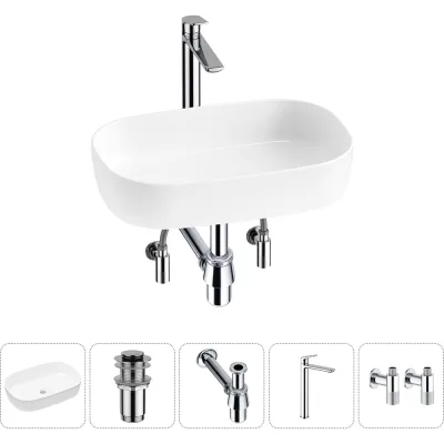 Накладная раковина для ванной Lavinia Boho комнаты Bathroom Sink в наборе 5 в 1 20217483R