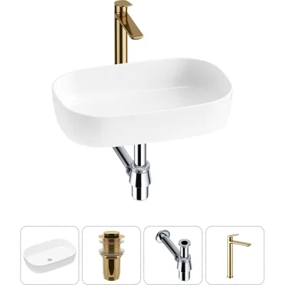Накладная раковина для ванной Lavinia Boho комнаты Bathroom Sink в наборе 4 в 1 20217481R