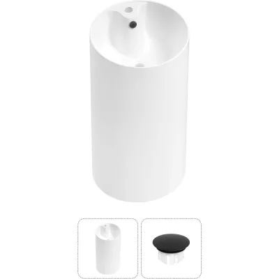 Набор Wellsee 2 в 1 Callipy Art напольная раковина 42x42x84 см 32890103R