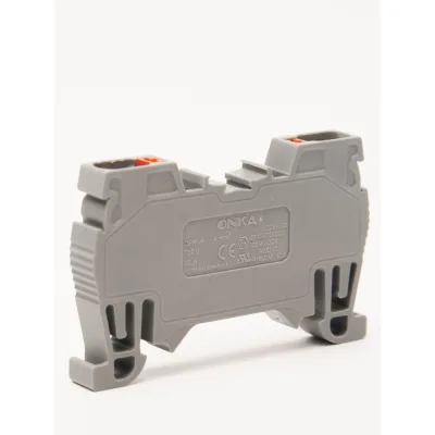 Клемма пружинная Onka OPK 4, 4 кв мм (серый) 1020024