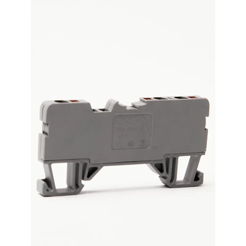 Клемма пружинная Onka OPK-1IN/2OUT-2,5, 2,5 кв мм (серый), 3-х выводной 1020285