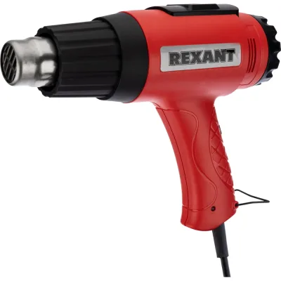 Строительный фен REXANT 230 В/1800 Вт Мастер с терморегулятором и ЖК-дисплеем 12-0057