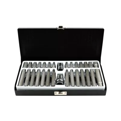 Набор бит Licota H4-H12, T20-T55 S2, 30 пр. ABS-80009