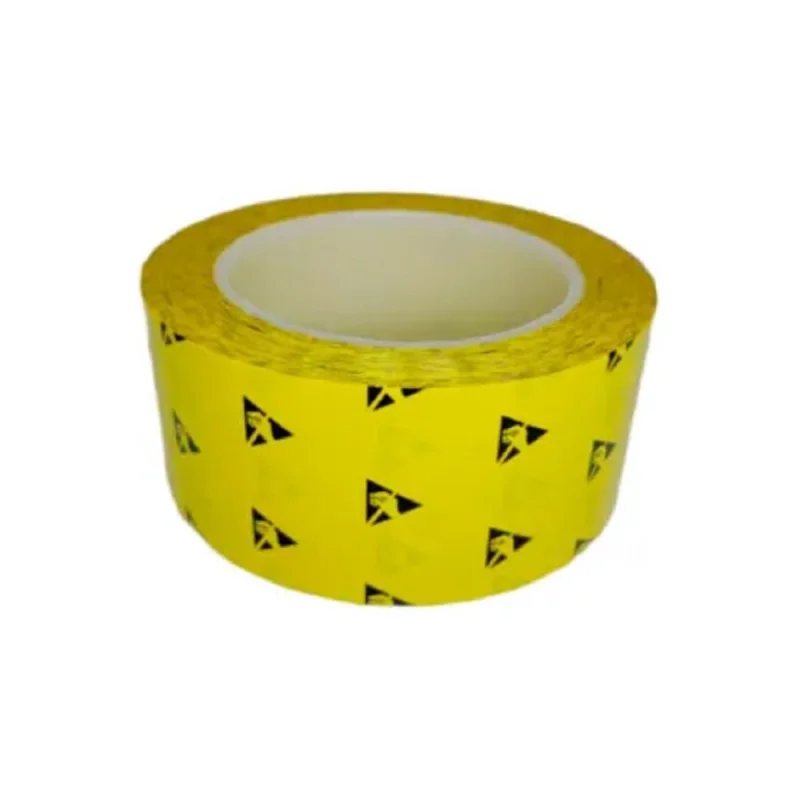 Лента антистатическая желтая с символом ESD Clean Control Tech 50ммх33м (Rs ≤ 10Е9) T140-550 4610391615569