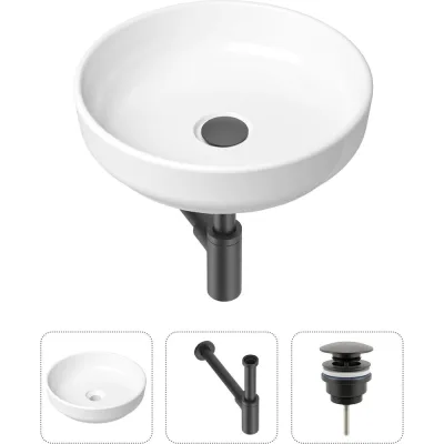 Накладная раковина для ванной Lavinia Boho Bathroom Sink Slim в комплекте 3 в 1 21520170
