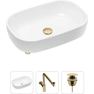 Накладная раковина для ванной Lavinia Boho Bathroom Sink в комплекте 3 в 1 21520050
