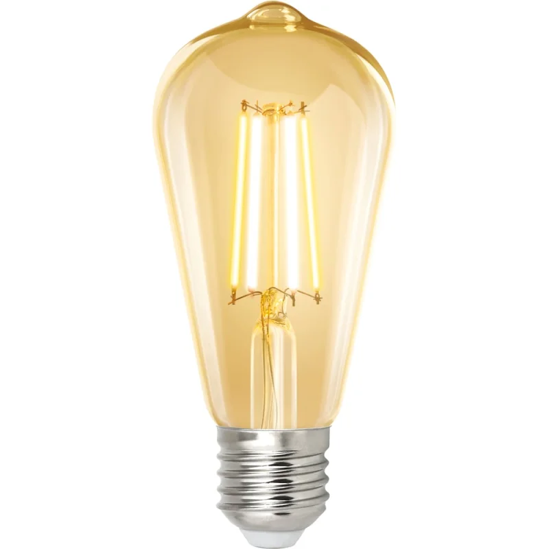 Умная светодиодная лампа Uniel LED-ST64-7W/SW/E27/230V/WF GLS82GO UL-00011657