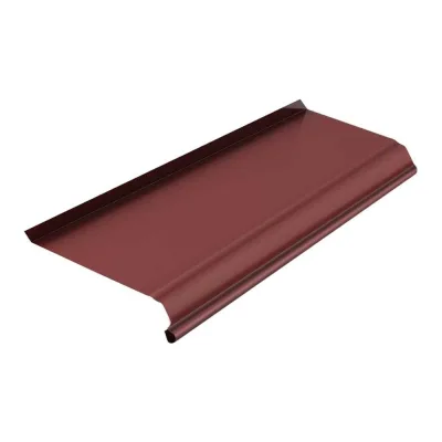Отлив МЕТАЛЛИК и КО 50x2000; Оц 0.40 (RAL 8017) в пленке О0000051356
