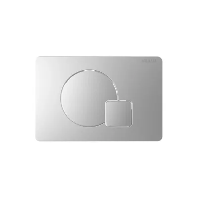 Панель смыва AQUATEK KDI-0000068(QC) Хром матовый (клавиши круг/квадрат), 162*244 мм 00000147115