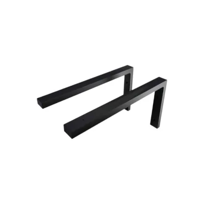 Кронштейн Life Metall для полки, столешницы, 39 см, черный LM-K1.03