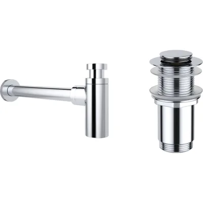 Сифон для раковины с донным клапаном Wellsee Drainage System 182104002