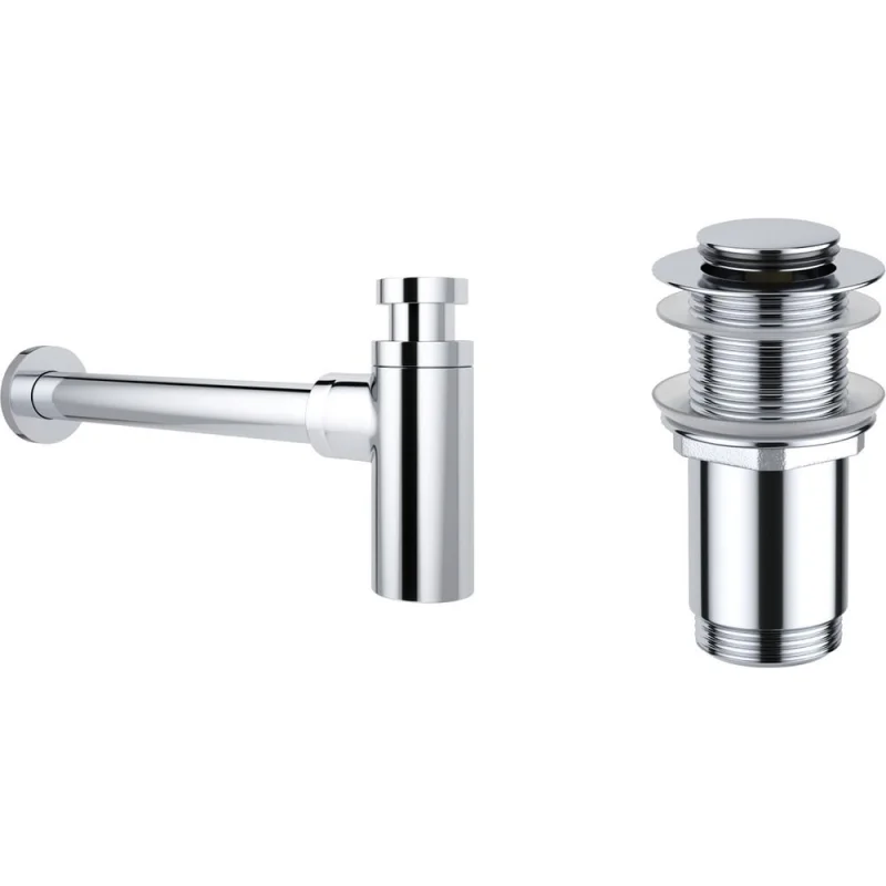 Сифон для раковины с донным клапаном Wellsee Drainage System 182104002