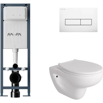 ΠΠΎΠΌΠΏΠ»Π΅ΠΊΡ AM.PM I012711.0301 ErgoFit ΠΈΠ½ΡΡΠ°Π»Π»ΡΡΠΈΡ Π΄Π»Ρ ΠΏΠΎΠ΄Π²Π΅Ρ ΡΠ½ΠΈΡΠ°Π·Π° Ρ ΠΊΠ»Π°Π²ΠΈΡΠ΅ΠΉ ErgoFit M ΠΏΠ»Π°ΡΡΠΈΠΊ, Π±Π΅Π»ΡΠΉ Π³Π»ΡΠ½ΡΠ΅Π²ΡΠΉ + FLUIRE 901 Π£Π½ΠΈΡΠ°Π· ΠΏΠΎΠ΄Π²Π΅ΡΠ½ΠΎΠΉ Π±Π΅Π·ΠΎΠ±ΠΎΠ΄ΠΊΠΎΠ²ΡΠΉ, Π±ΡΡΡΡΠΎΡΡΡΠΌΠ½ΠΎΠ΅ ΡΠΈΠ΄Π΅Π½ΡΠ΅ Ρ ΠΌΠΈΠΊΡΠΎΠ»ΠΈΡΡΠΎΠΌ, Π±Π΅Π»ΡΠΉ Π³Π»ΡΠ½. I012711.0301AL.FLU40901.W