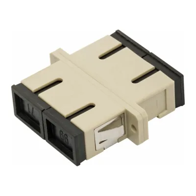 Оптический адаптер LANMASTER SC, OM3, дуплексный LAN-2SC-AM-OM3