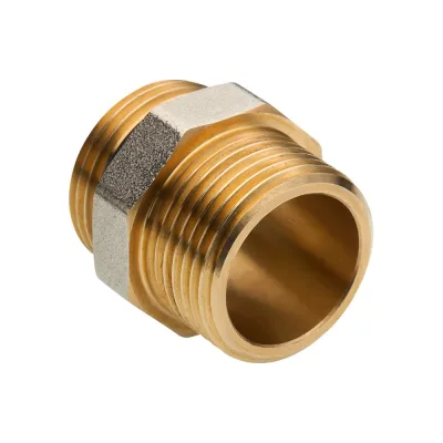 Фитинг резьбовой Valtec ниппель коллекторный 1 1/2х1 1/2 нар.-нар. VTr.584.N.0008