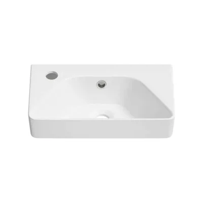 Настенная или накладная раковина Lavinia Boho Bathroom Sink, рукомойник 40х22 см, с отверстием 33311057