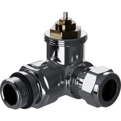 Набор термостатический трехосевой Royal Thermo Design Pro 15мм М30x1.5, хром НС-1646646
