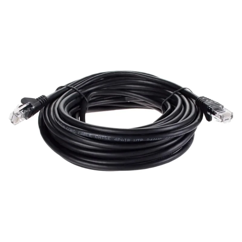 Литой патч-корд AOpen/Qust utp кат.5е 10m черный anp511-10m-bk ANP511_10M_BK