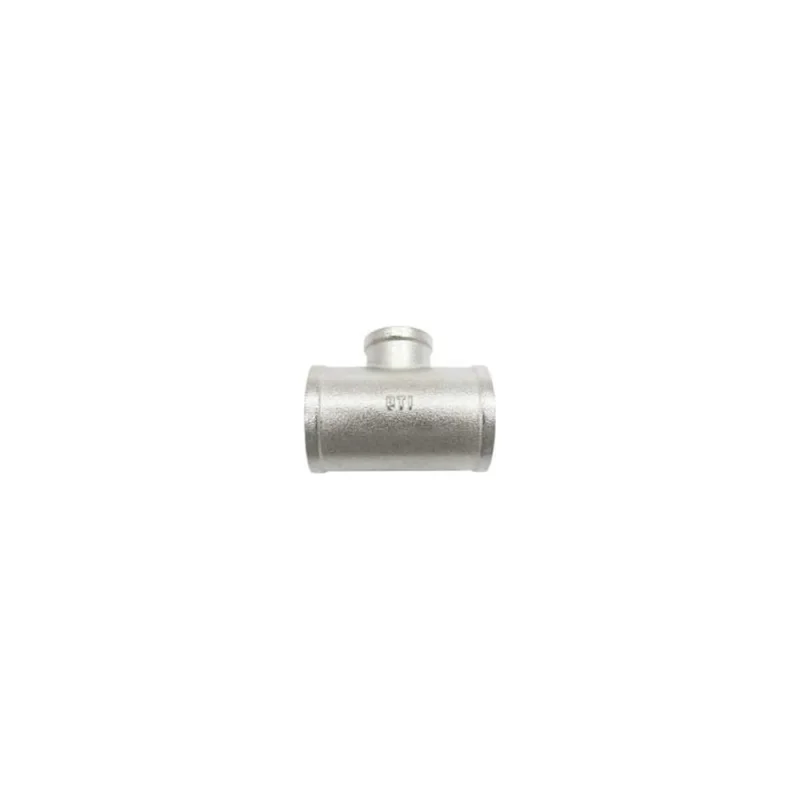 Тройник STI 3/4x1/2x3/4 никелированный 3566