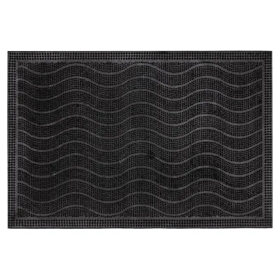 Резиновый придверный коврик ComeForte PIN MAT Волна 45х75 см PM-017
