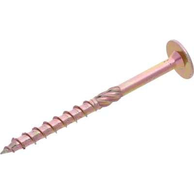 Конструкционный шуруп по дереву RMG прессшайба, 8x100 шлиц TORX 40 (600) Ш/К-Ц-008-0100-Т40-0600