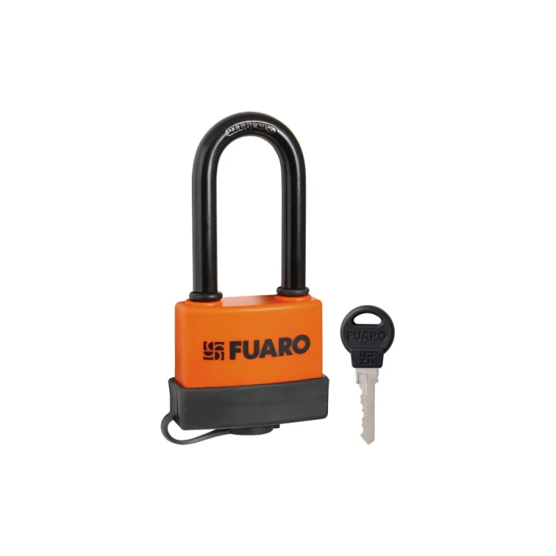 Навесной замок FUARO PL-WEATHER-3660 LS 3key (PL-3660 LS) удлиненная дужка, английский/блистер 26409