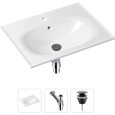Врезная раковина для ванной Lavinia Boho Bathroom Sink в комплекте 3 в 2 20217628R