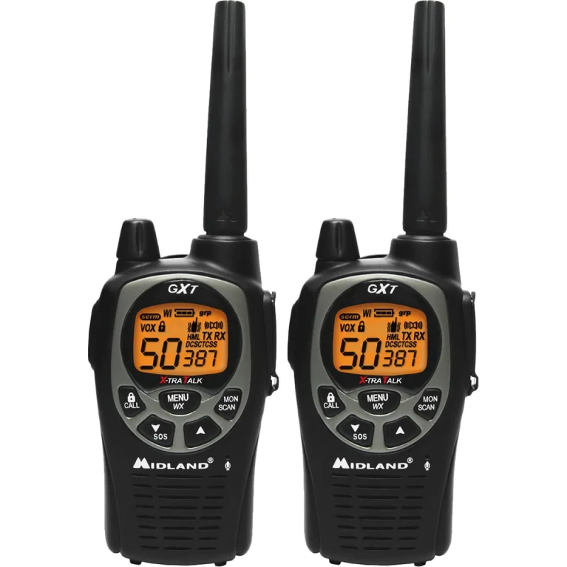 Комплект радиостанций MIDLAND GXT1000 с аксессуарами 2 шт.(LPD+PMR) C1146.02