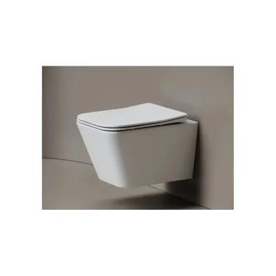 Унитаз подвесной Ceramicanova Miro торнадо 3.0, сиденье микролифт, белый CN11003T