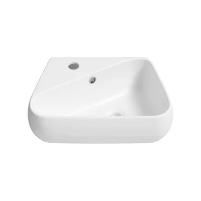 Настенная или накладная раковина Lavinia Boho Bathroom Sink, рукомойник 44х28 см, с отверстием 33311067