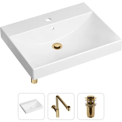 Врезная раковина для ванной, комплект 3 в 1 Lavinia Boho Bathroom Sink 21520590