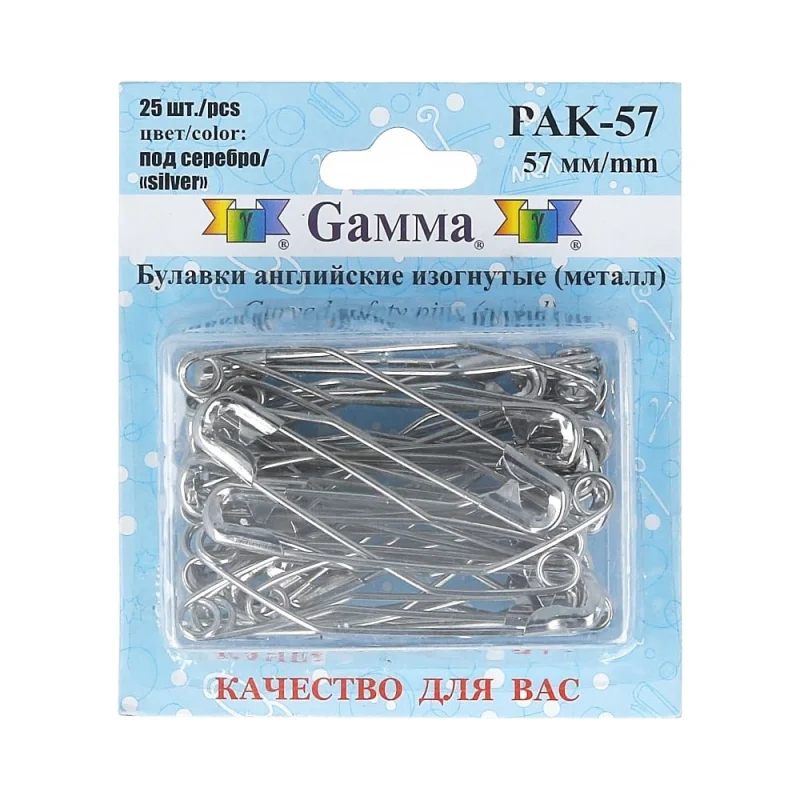 ΠΠ½Π³Π»ΠΈΠΉΡΠΊΠΈΠ΅ Π±ΡΠ»Π°Π²ΠΊΠΈ Gamma PAK-57 ΠΈΠ·ΠΎΠ³Π½ΡΡΡΠ΅, ΠΏΠΎΠ΄ ΡΠ΅ΡΠ΅Π±ΡΠΎ, ΡΡΠ°Π»Ρ, Π² Π±Π»ΠΈΡΡΠ΅ΡΠ΅, 25 ΡΡ, 57 ΠΌΠΌ 431319
