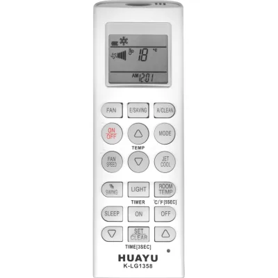 Пульт K-LG1358 для кондиционеров и сплит-систем LG Huayu HAR102