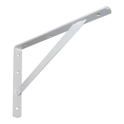 Усиленный кронштейн MFK-TORG модель 9 400х270 4мм белый SB-06 К-24