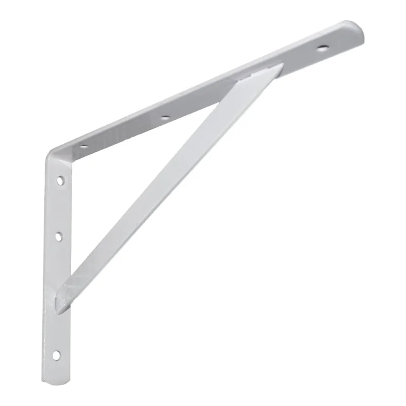 Усиленный кронштейн MFK-TORG модель 9 400х270 4мм белый SB-06 К-24
