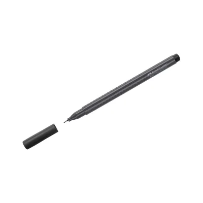 Набор ручек капиллярных Faber-Castell, 10 шт в наборе, grip finepen черная, 0,4 мм, трехгранная 151699