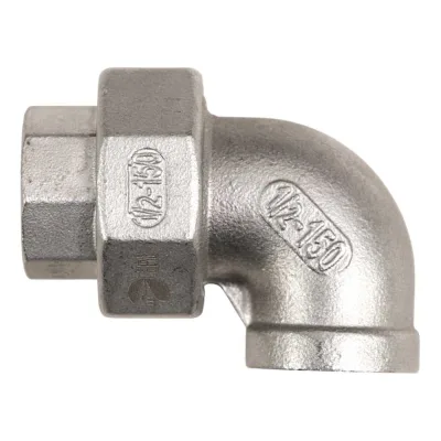 Американка угловая NEWKEY вр/вр нержавеющая сталь AISI304 DN15 (1/2), (CF8), PTFE, PN16 NK-ADY15/4